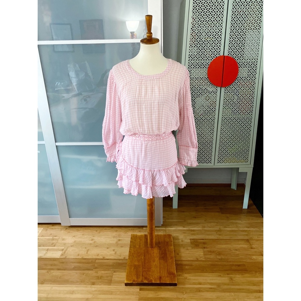 NWT LoveShackFancy Lorelei English Rose Mini Dress